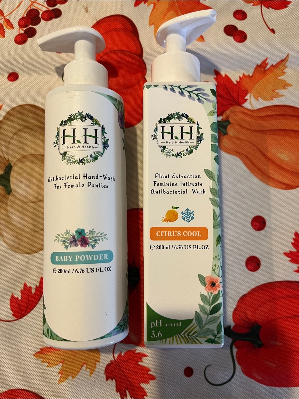Herb & Health Baby Powder Antibacterial Hand Wash , intimate wash